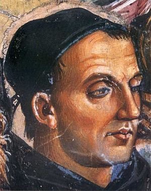 Portret van Fra Angelico.